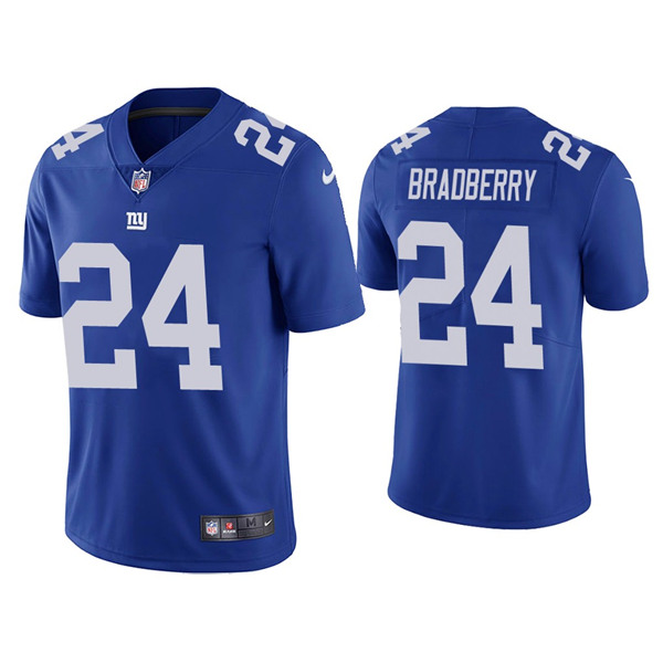 Men's New York Giants #24 James Bradberry Blue Vapor Untouchable Limited Stitched Jersey